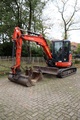 Minituur van Rupsgraafmachine Kubota U55-4 Diesel 33.8kW 2017