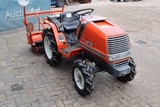 Minituur van Minitractor Kubota A-15 Diesel 15pk met grondfrees