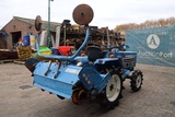 Minituur van Minitractor Iseki TU1600 Diesel 16pk met grondfrees
