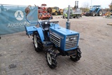 Minituur van Minitractor Iseki TU1600 Diesel 16pk met grondfrees