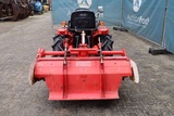 Minituur van Minitractor Yanmar Ke-3 Diesel 13.5pk met grondfrees