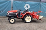 Minituur van Minitractor Yanmar F165 Diesel 16pk met grondfrees