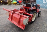 Minituur van Minitractor Yanmar F165 Diesel 16pk met grondfrees