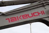 Minituur van Wielgraafmachine Takeuchi TB175W Diesel