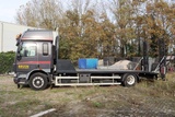 Minituur van Vrachtwagen DAF FA75CF310U Diesel 2010 met platte Laadbak
