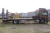Minituur van Vrachtwagen DAF FA75CF310U Diesel 2010 met platte Laadbak