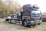 Minituur van Vrachtwagen DAF FA75CF310U Diesel 2010 met platte Laadbak