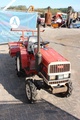 Minituur van Minitractor Yanmar F14D Diesel 14pk met grondfrees