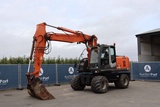 Minituur van Wielgraafmachine Hitachi ZX170W-3 Diesel 104kW 2010