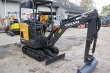Minituur van Minigraver Volvo EC15E Diesel 12kW 2019