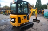 Minituur van Minigraver JCB 16C-1 T3 Diesel 12kW 2020