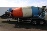 Minituur van Trailer Deom MI362 met Betonmixer RHS T30 2002