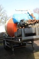 Minituur van Trailer Deom MI362 met Betonmixer RHS T30 2002