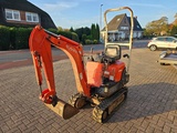 Minituur van Minigraver Kubota K008-3 Diesel