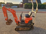 Minituur van Minigraver Kubota K008-3 Diesel