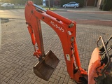 Minituur van Minigraver Kubota K008-3 Diesel