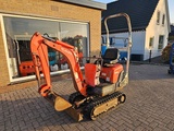 Minituur van Minigraver Kubota K008-3 Diesel