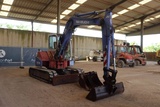 Thumbnail of Crawler excavator Takeuchi TB80FR Diesel 41.2kW 2002
