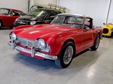 Minituur van Triumph TR4 Surrey Top Benzine (Marge) 1963