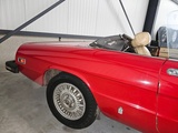 Minituur van Alfa Romeo Spider 2000 (project-staat)