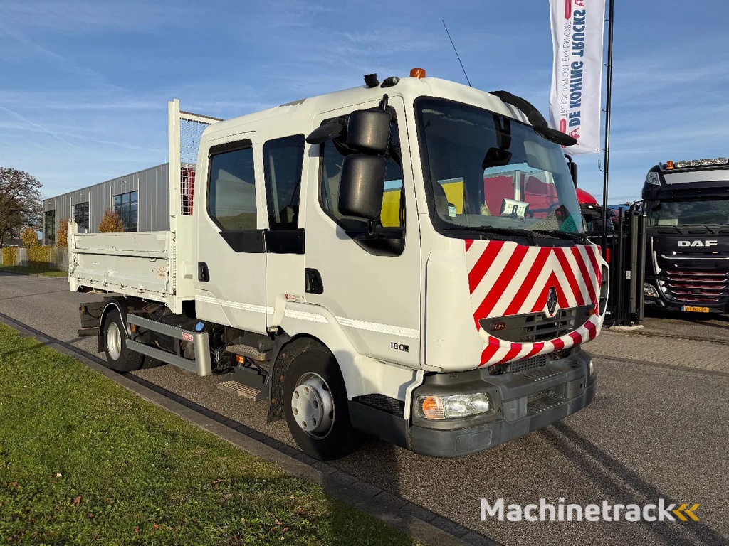 Renault Midlum 180 Doka crewcab 7 seats ex government