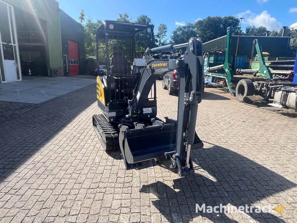 Eurotrac HE 18 (D1105) Kubota nieuwe SCHERP GEPRIJSD!!minigraafmachine (lease mogelijk) 2 tonner