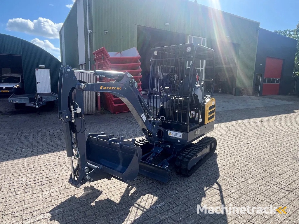 Eurotrac HE 18 (D1105) Kubota nieuwe SCHERP GEPRIJSD!!minigraafmachine (lease mogelijk) 2 tonner