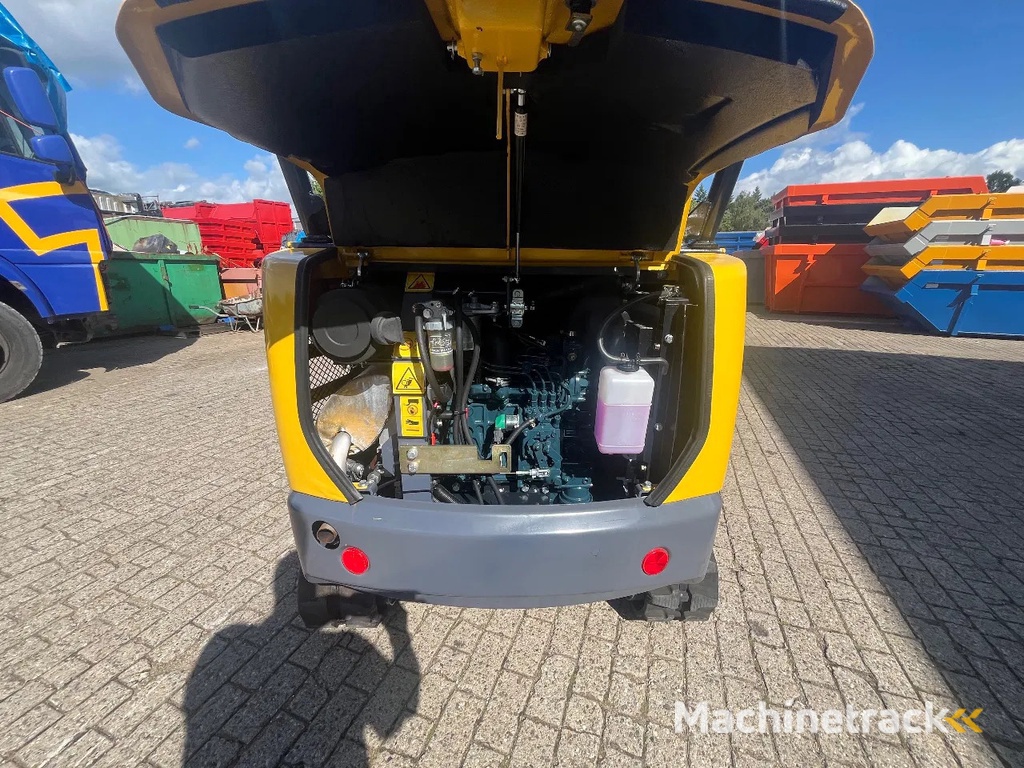 Eurotrac HE 18 (D1105) Kubota nieuwe SCHERP GEPRIJSD!!minigraafmachine (lease mogelijk) 2 tonner