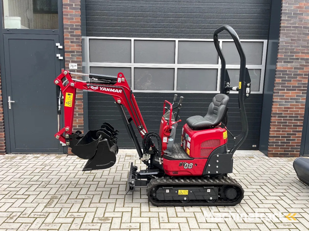 Yanmar SV08 1C NIEUW (lease mogelijk) SCHERP GEPRIJSD!!