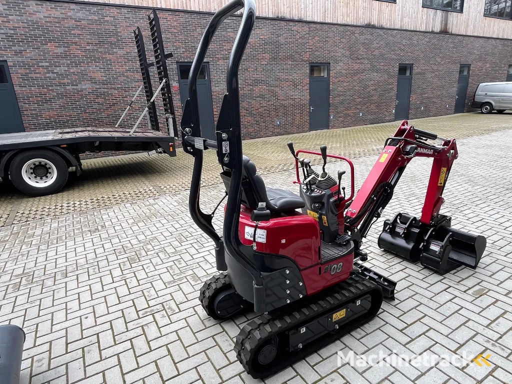 Yanmar SV08 1C NIEUW (lease mogelijk) SCHERP GEPRIJSD!!