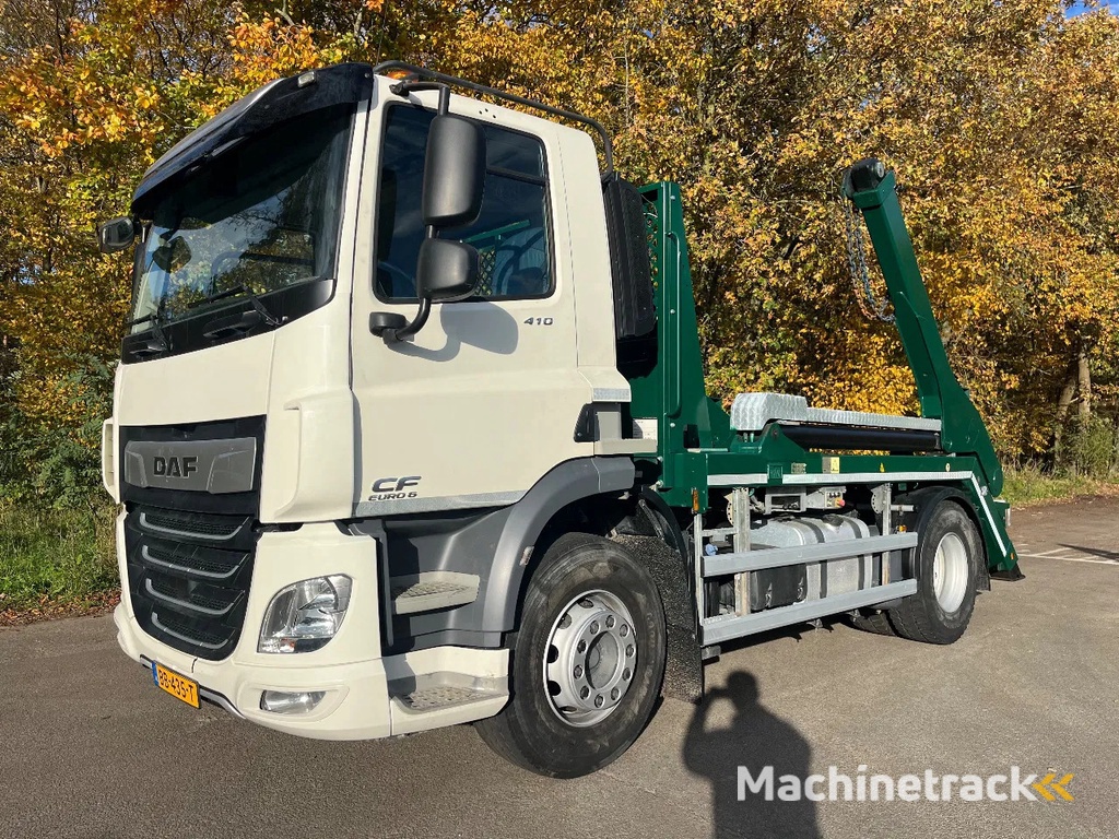 DAF CF 410 Portaalarm Hyva bj2020 74600 km !! Euro 6 (tot 2030 ZE GEBIED)