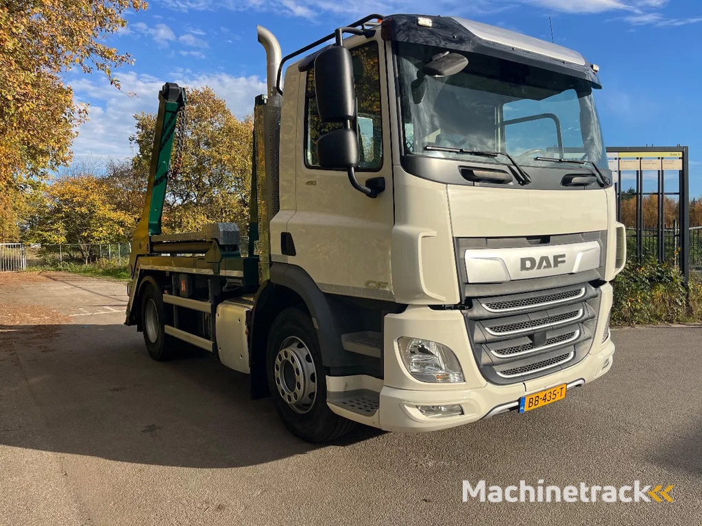 DAF CF 410 Portaalarm Hyva bj2020 74600 km !! Euro 6 (tot 2030 ZE GEBIED)