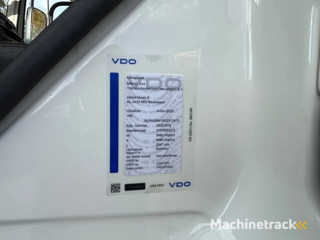 DAF CF 410 Portaalarm Hyva bj2020 74600 km !! Euro 6 (tot 2030 ZE GEBIED)