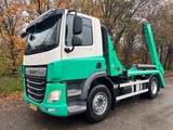 Miniaturansicht von DAF CF 410 Portaalarmsysteem Multilift Hiab bj2020 tot 2030 ZE GEBIEDEN)