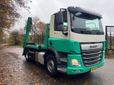 Miniaturansicht von DAF CF 410 Portaalarmsysteem Multilift Hiab bj2020 tot 2030 ZE GEBIEDEN)