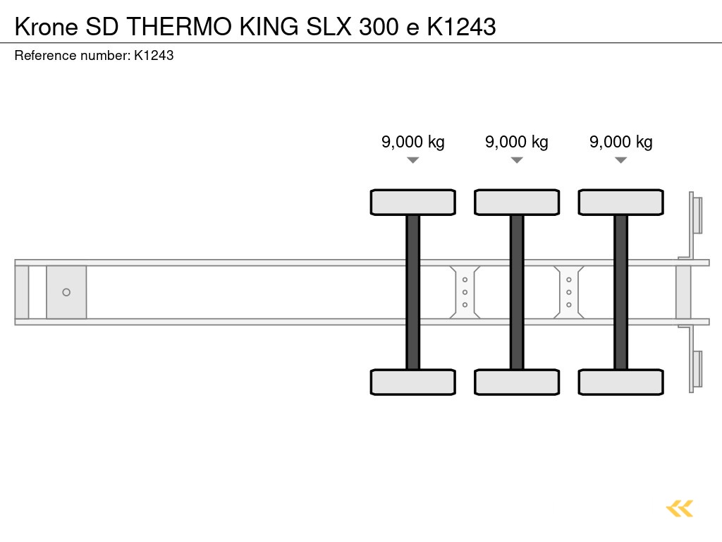 Krone SD THERMO KING SLX 300 e K1243