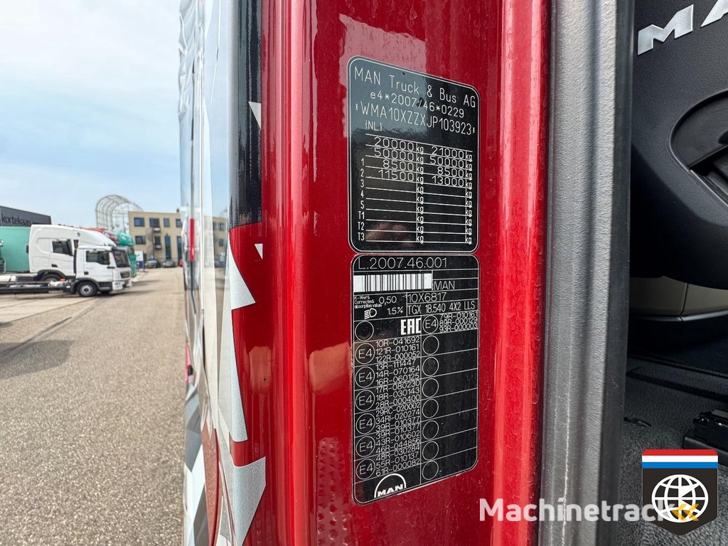 MAN TGX 18 540 XLX - 3900 WB - FULL SPOILER K1531