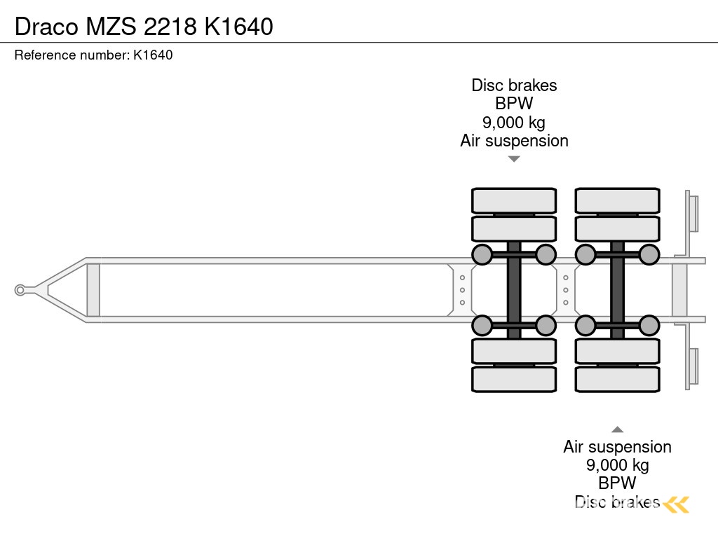 Draco MZS 2218 DOORLAAD AHW K1640