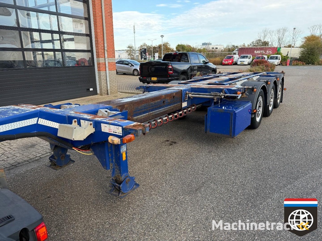 D-Tec FLEXITRAILER Multi - 2x 20-30-40-45 HC / 2x LIFT AXLE K1658