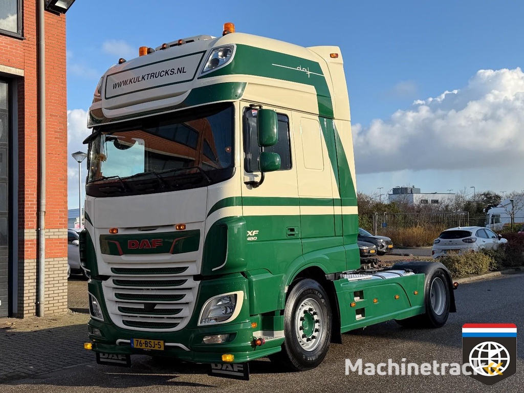 DAF XF 480 FT RETARDER - HOLLAND TRUCK - 2X TANK - NIGHT A/C - GOOD TYRES K1680