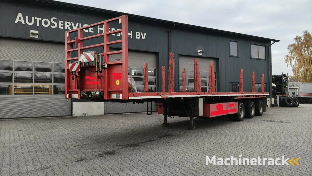 Nooteboom OVB-55-03V -- SCHUIF TRAILER -- 3 ASSEN GESTUURD -- TROMMELREM -- LUCHTVERING - SAF ASSEN