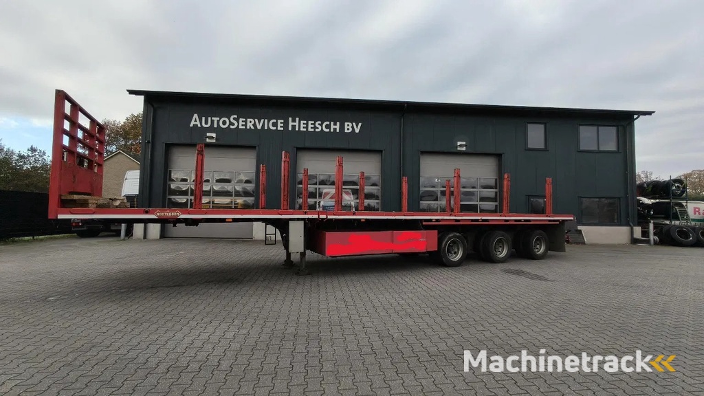 Nooteboom OVB-55-03V -- SCHUIF TRAILER -- 3 ASSEN GESTUURD -- TROMMELREM -- LUCHTVERING - SAF ASSEN