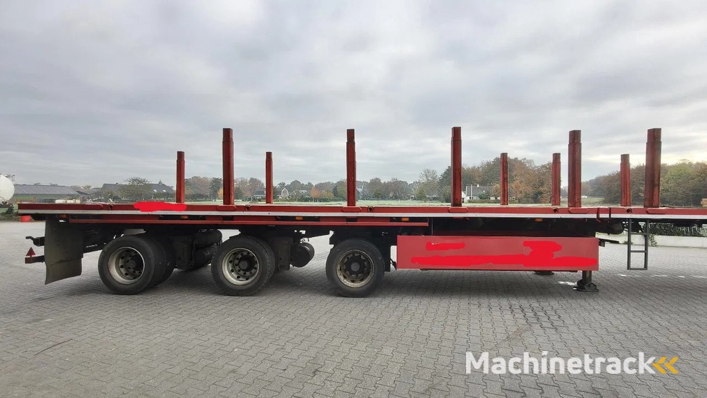 Nooteboom OVB-55-03V -- SCHUIF TRAILER -- 3 ASSEN GESTUURD -- TROMMELREM -- LUCHTVERING - SAF ASSEN