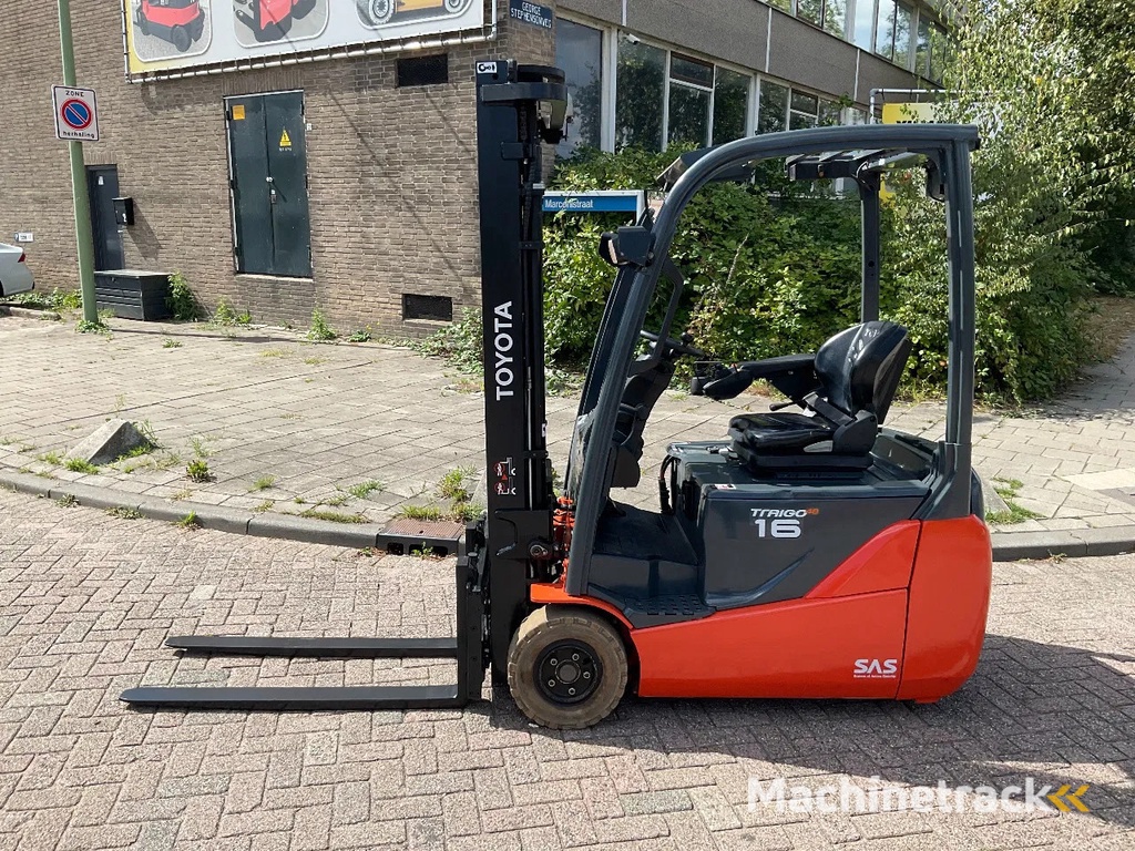 Toyota 8FBEKT16 1600KG 5.00METER HEFTRUCK