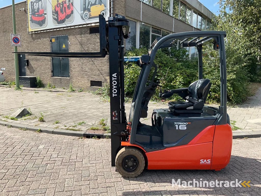 Toyota 8FBEKT16 1600KG 5.00METER HEFTRUCK