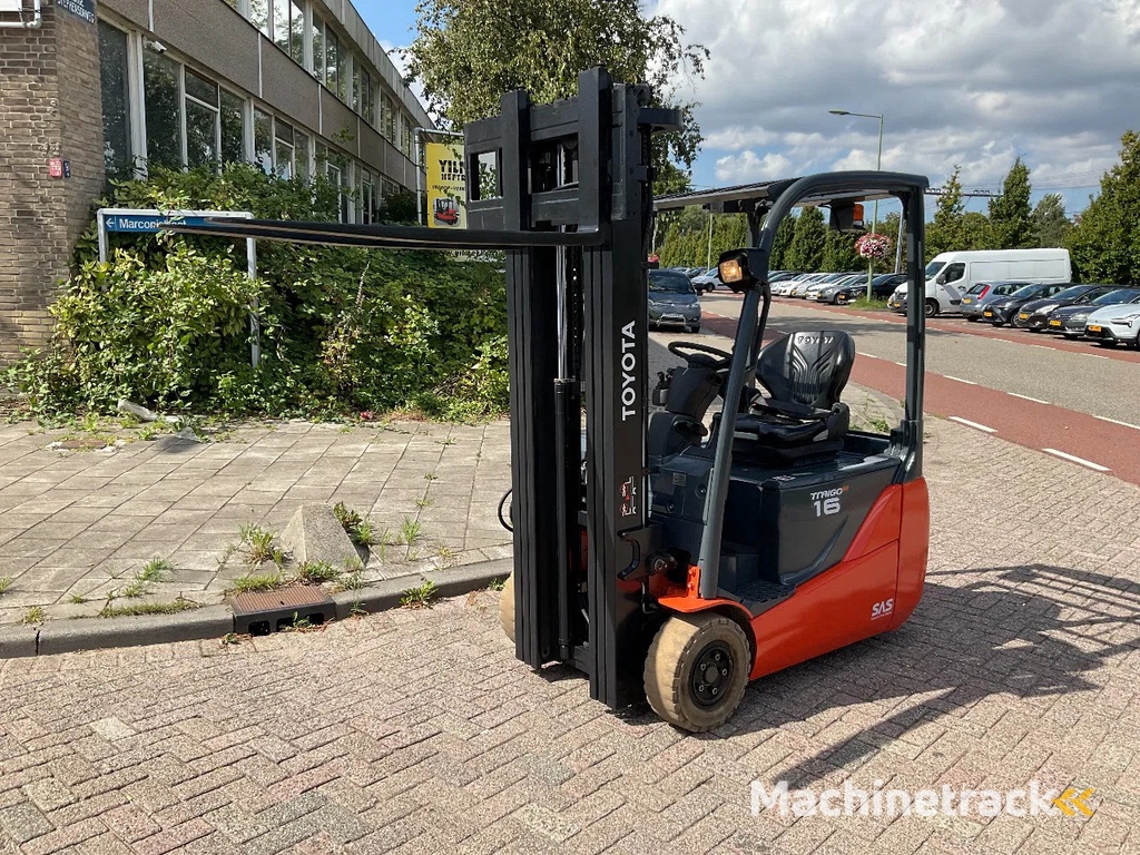 Toyota 8FBEKT16 1600KG 5.00METER HEFTRUCK