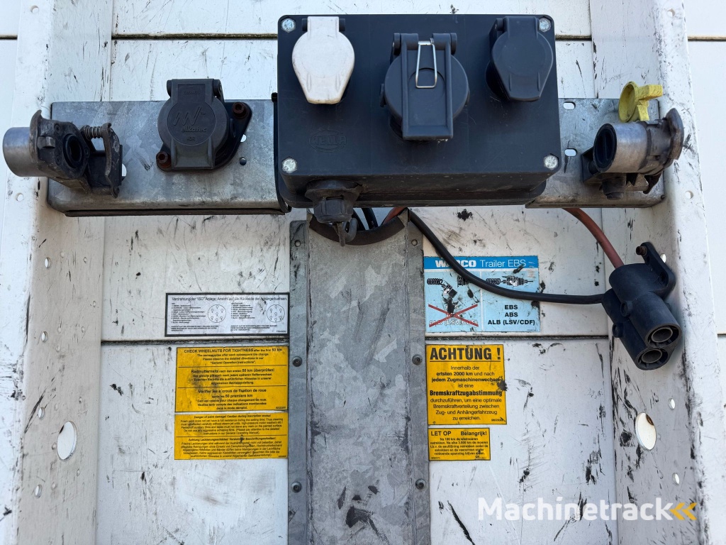 SystemA&D / 3-Asser / Schuifzeil / Tail Lift / Open Roof / Belgium Trailer