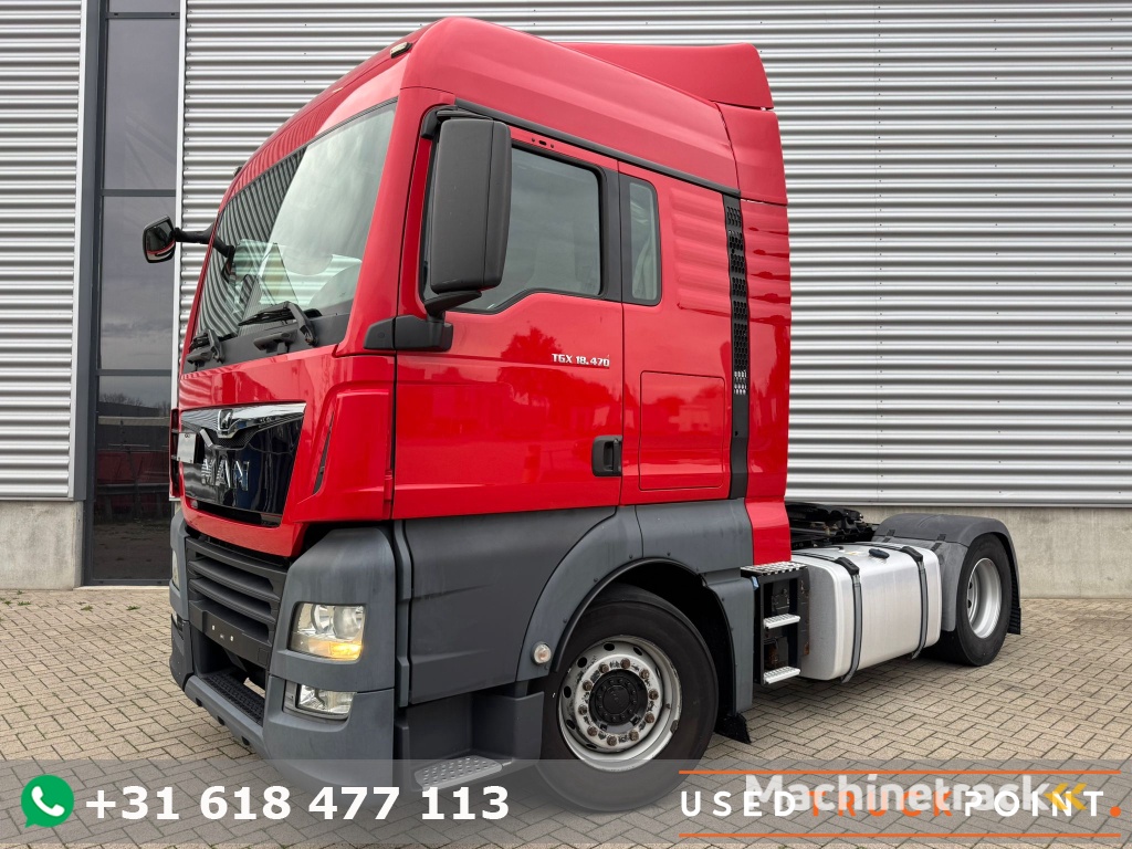 MANTGX 18.470 XLX / Euro 6D / Intarder / Night Klima / 2 Tanks  / LM VIN