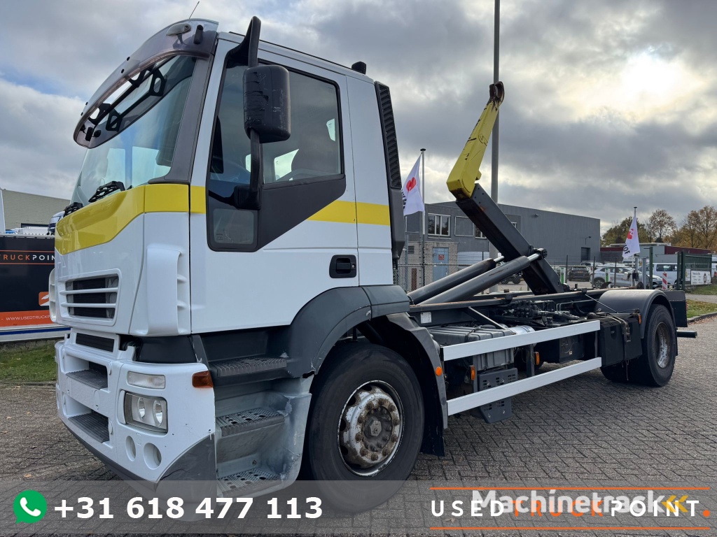 IvecoStralis AT450 / Manual Gearbox / Full Steel / AJK HookSystem / Belgium Truck
