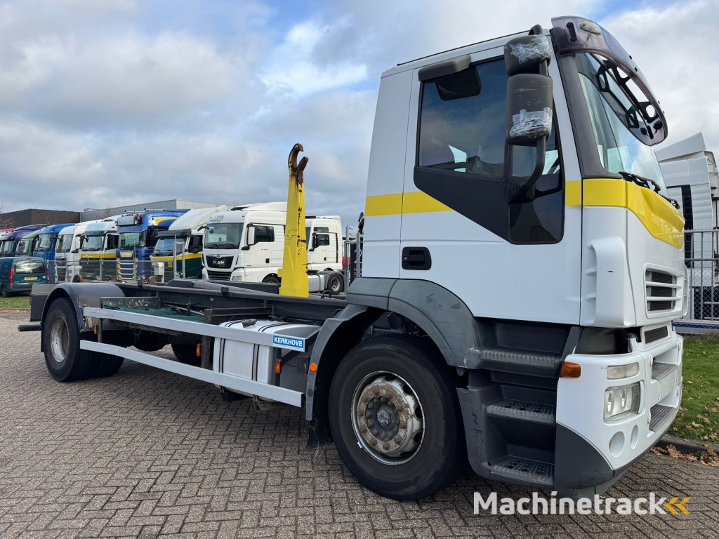 IvecoStralis AT450 / Manual Gearbox / Full Steel / AJK HookSystem / Belgium Truck